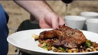 Sweet & Smokey Wild Boar Chops | HuntChef
