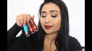 I Heart Revolution Dragons Dare || Mystical Mermaids Lipstick Swatch || Sujata_89