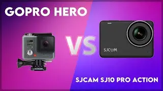 GoPro Hero vs Sjcam SJ10 Pro Action Technical Comparison