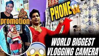 WORLD BIGGEST PHONE CAMERA SE BNAYA VLOG🎥😱  || Rohan Soni Vlogs