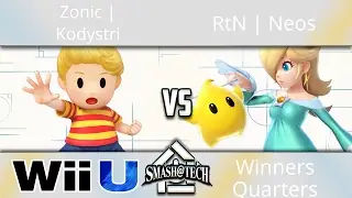 Smash@Tech 3/18/17 - Zonic | Kodystri (Lucas) vs RtN | Neos (Rosaluma) - Smash 4 Winners Quarters