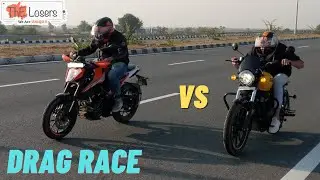 Drag Race | Royal Enfield Meteor 350 Vs Duke 250 | Meteor 350 top speed test