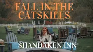 FALL IN THE CATSKILLS , SHANDAKEN INN, MAYFLOWER INN WITH BLUE LAGOON SKINCARE...| DadouChic