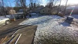 I think my security camera caches shadow figure