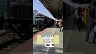 WDG 4 arriving with intercity express ll #railwayaspirant #ntpc #trainloversindia #indianrailways