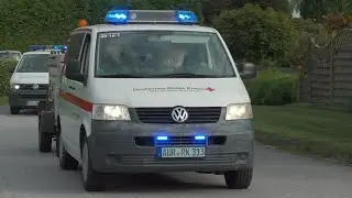 Einsatzfahrten fast aller Drohnengruppen Ostfrieslands/Hundestaffel Gro&szlig;e Such&uuml;bung in Holtriem