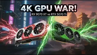 AMD RX 9070 XT VS NVIDIA RTX 5070 Ti