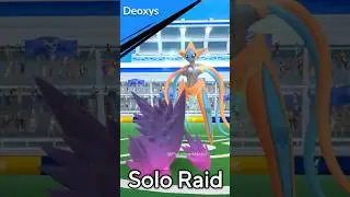 *SOLO* DEOXYS (Attack forme) Raid (Pokemon GO)
