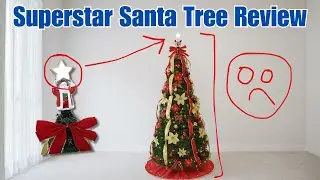 Superstar Santa Tree Review (2025) - Is Superstar Santa Pop Up Tree Worth Getting This Christmas?