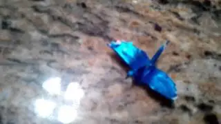 Оригами из обертки от жевательной резинки