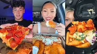 Asmr EATING 🍔| 127 | Dave&rsquo;s Hot Chicken, chipotle, Pizza, Chicken Big Mac,  buldak ramen and more!