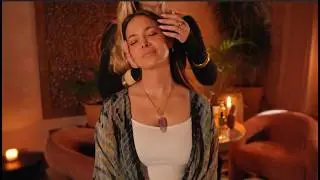 ASMR unintentional touch sounds, fabric sounds, oil, whispers (with music option)