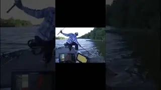 Slow motion #fishing #bass #largemouth #majorleaguefishing #bassmaster #fish #outdoors #smallmouth