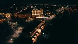 DJI Air 2S -- Kiev Night 2021 -- 4K