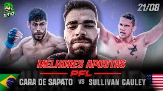 PFL: CARA DE SAPATO X SULLIVAN CAULEY - AN&Aacute;LISE e PALPITES COMPLETO!!