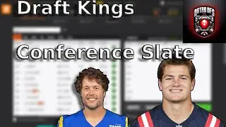 NFL Conference Round | 2 Game Draft Kings Breakdown