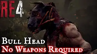RE4 How To Kill Bull Head Cheese (Resident Evil 4 Remake)