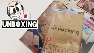 Japan Nintendo switch UNPACKING unboxing by super deluxe games + english test