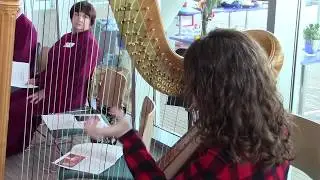 2017 12 03 SJTG &lsquo;Contemplation&rsquo; by Henriette Reni&eacute; performed by Allison Allport on the harp
