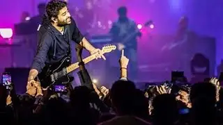 poskali puja special arijit singh stage show 😱🤯 #live