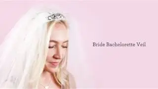 DIY Bride Bachelorette Veil Tutorial | Michaels