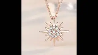 Rose Gold 925 Sterling Silver Necklace