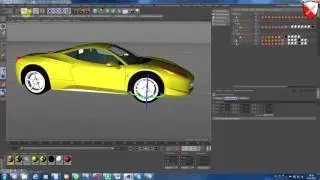 Сinema 4d xpresso - урок 9
