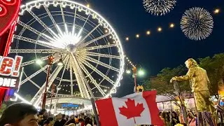 Niagara Falls Canada - A Fun Night Exploring Clifton Hill And Fireworks Show - Canada Day 2023