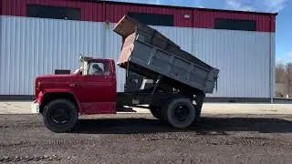 Lot 729, 1980 Chevrolet C70 Dump Truck