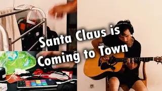 SANTA CLAUS IS COMING TO TOWN (Instrument Cover) | Julius Situmeang
