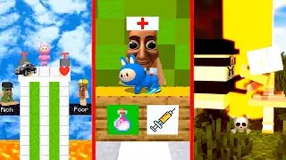 Brainrot Story: Tralalero Tralala, Bobritto Bandito, Capuchino Assasino | compilation minecraft
