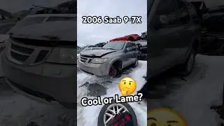 Этот Saab крутой? Или отстойный? #saab #junkyard #junk #scrap #scrapyard #gm #generalmotors