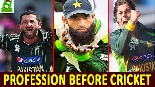 5 Famous Pakistani Cricketers Past Professions || Alternate professions of Pakistani cricketers