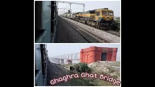 Barauni - Lucknow Express Departing From Burhwal Junction.।बुढवल रेलवे स्टेशन