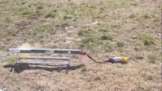 Sub Scale Black Powder Charge Testing