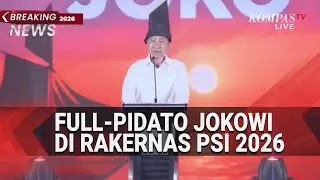 FULL-Pidato Jokowi di Rakernas PSI 2026