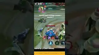 lancelot kairi montage moment + maniac!!! #mllbb #lancelotgameplay #lancemontage