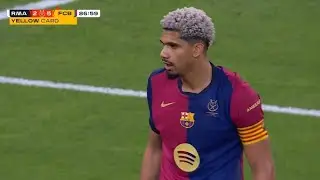 Araujo vs Real Madrid 🚨|| Spanish Super Cup Final 2-5 12/01/2025 || HD 1080i