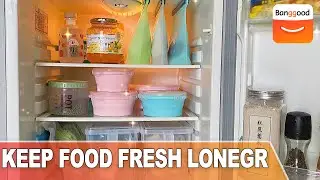 How To Keep Food Fresh Longer During Quarantine|Tips From Banggood