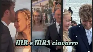 matrimonio paolo ciavarro e clizia incorvaia❤️🥰