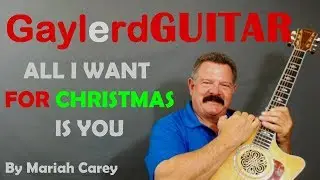ALL I WANT FOR CHRISTMAS IS YOU by Mariah Carey  - Beginner Guitar Lesson | PREVIEW