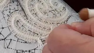 Плетение на коклюшках вологодского кружева