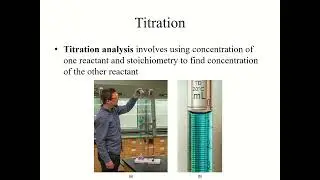 Chapter 7.5 - Quantitative Chemical Analysis