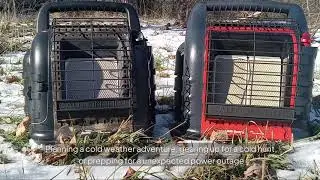 Mr. Heater Hunting Buddy vs. Big Buddy Heater Quick Comparison