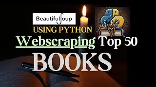 Amazon #50books | #beautifulsoup | Python Package Series - INVOLVE & EVOLVE #python #webscraping