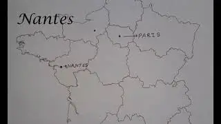 Class 9 History Map Work Chapter 1 The French Revolution Map Work by JKC