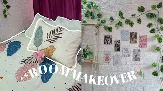 Aesthetic Small Room Makeover 🌷 ☁️  Under a budget | Pinterest Inspired , minimalist  2023