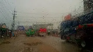 Feel The Music & Rain Drops ⛈️ 🎶  #rain #rainyday #raindrops  #bd #nature #naturalbeauty #love
