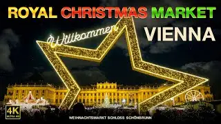 🎄 Imperial Sch&ouml;nbrunn Christmas Magic: A 4K HDR Walking Tour Through Vienna's History and Charm ✨