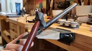 BTS Maker Video Clips Wendy hammering a custom ring at Wend Jewelry